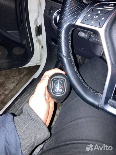 Ручка дерево оригинал на АКПП на гелик