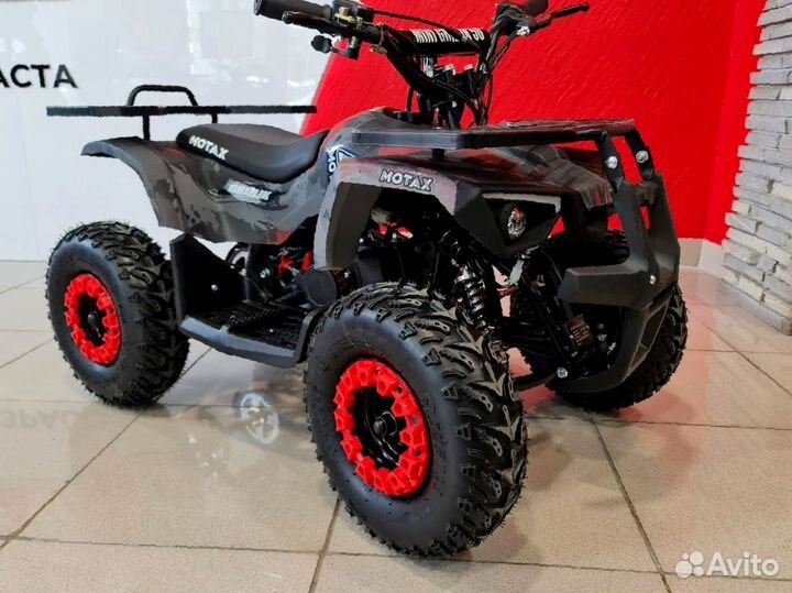 Детский квадроцикл Mini Grizlik X16 (PS) красный