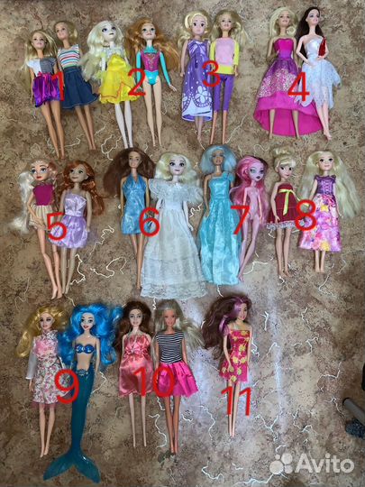 Куклы разные