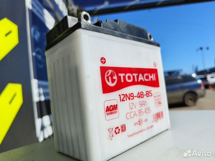 Аккумулятор totachi 12N9-4B-BS