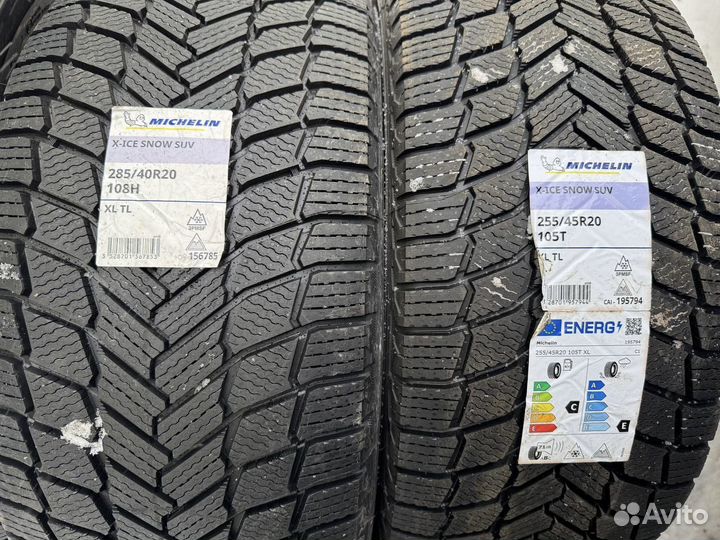 Michelin X-Ice Snow SUV 255/45 R20 и 285/40 R20 108H