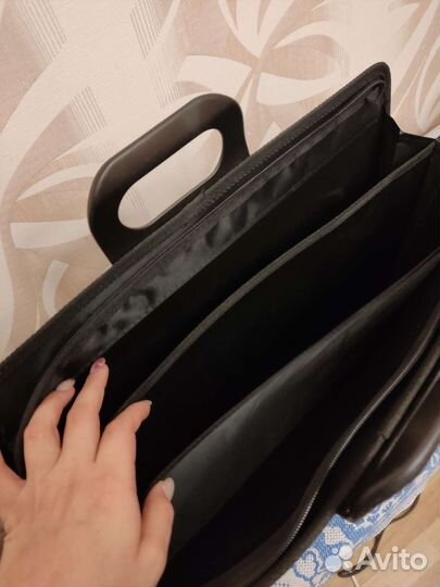 Канцелярия папка/сумка/портфель 3 отделения