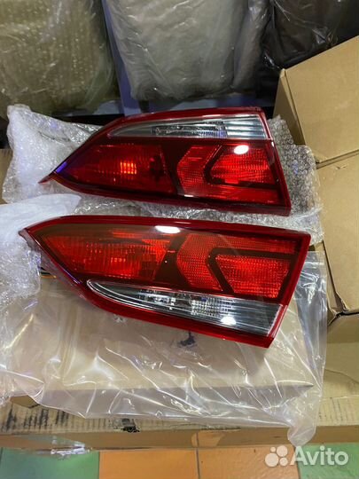Фонари в крышку багажника hyundai solaris 2017