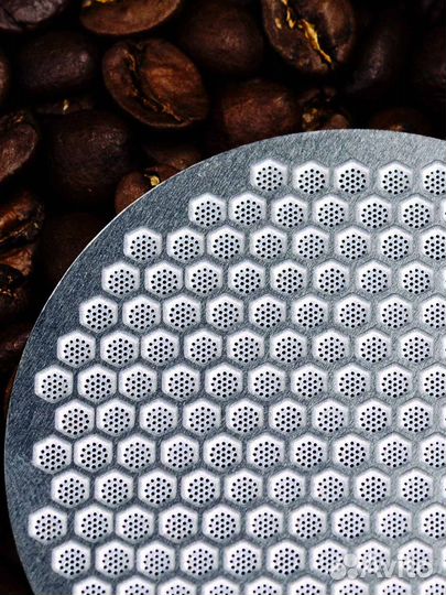 Двухслойный фильтр(сетка) в рожок кофеварки 51*0.7