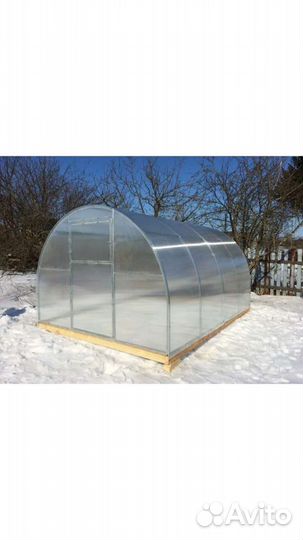 Теплица 3 на 4. Цинк