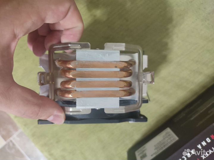 Кулер башенный для процессора lga1151 snowman