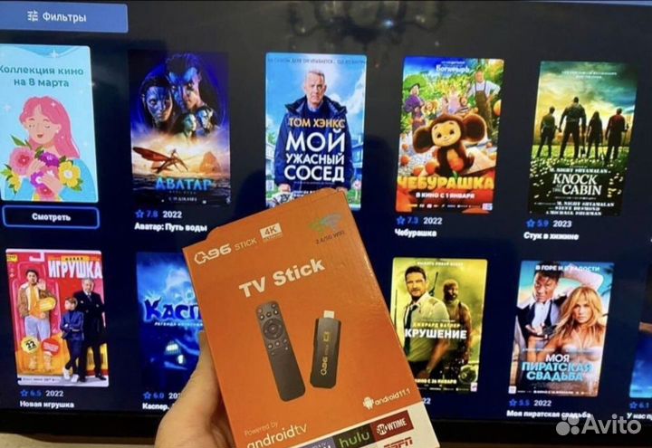 Приставка Smart TV Android Стик аналог Xiaomi NEW