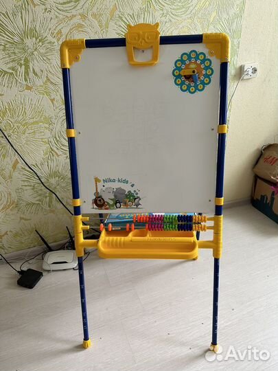 Мольберт детский двухсторонний Nika kids