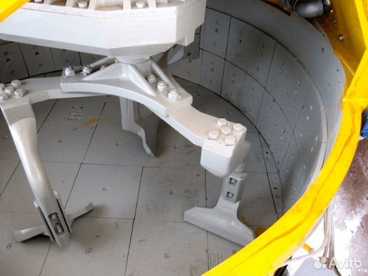 Броня, лопатки для бетоносмесителей