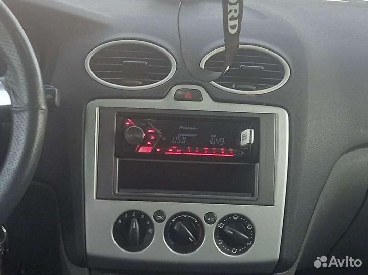 Рамка для 2 din магнитолы ford focus 2