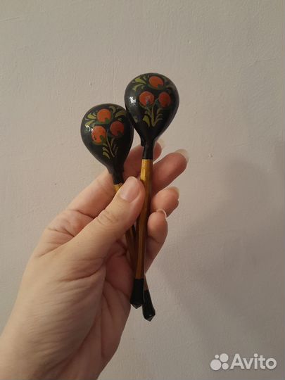 Чайные ложки хохлома