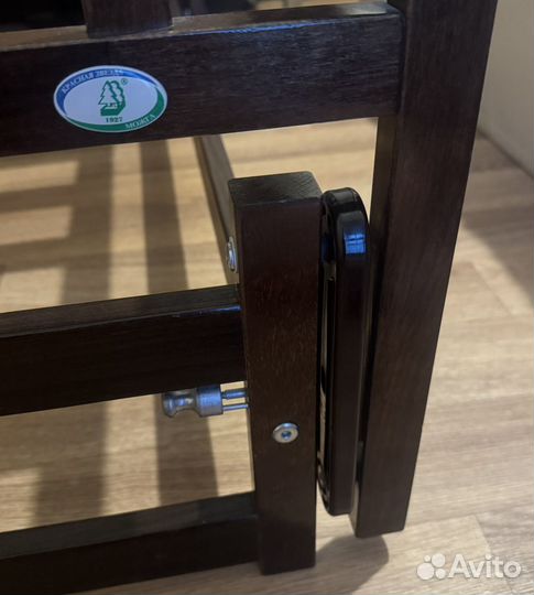 Детская кроватка 120х60 с маятником Можга