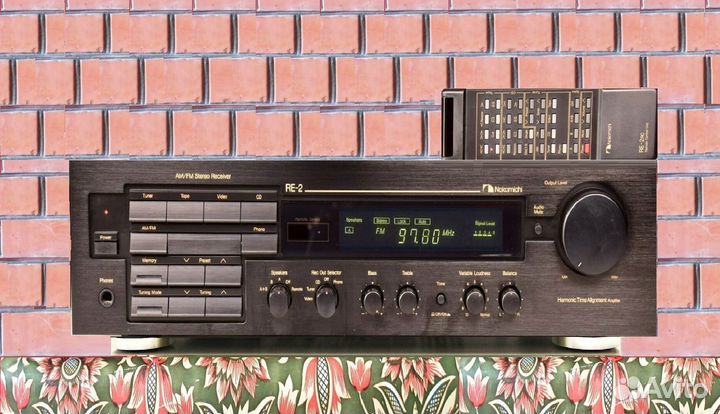 Ресивер Nakamichi RE-2 /Quartz/Synthesized/Stereo