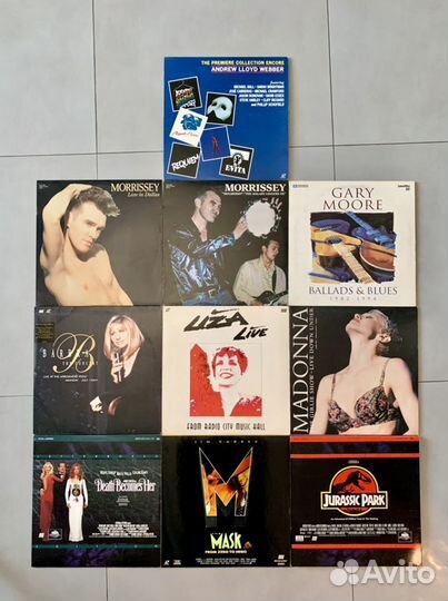 Laser disk 11 штук