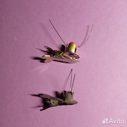 Прищепки для елочных игрушек СССР