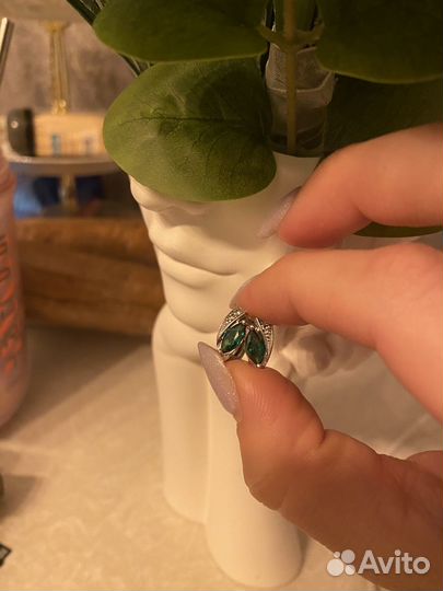 Серьги серебро 925