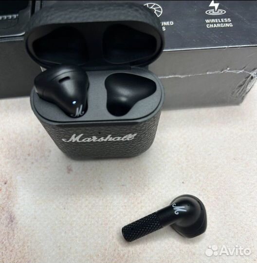 Беспроводные наушники marshall minor