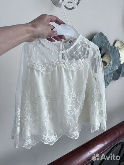 Блузка на девочку H&M 3-4 года