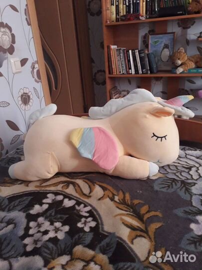 Мягкая игрушка единорог большая