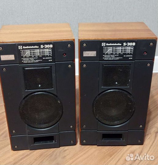 Акустические колонки S-30B СССР бу