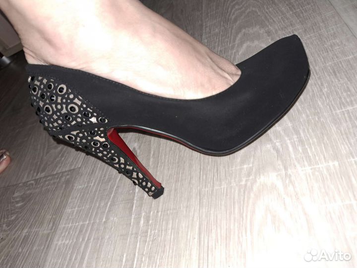 Туфли женские 38 размер черные