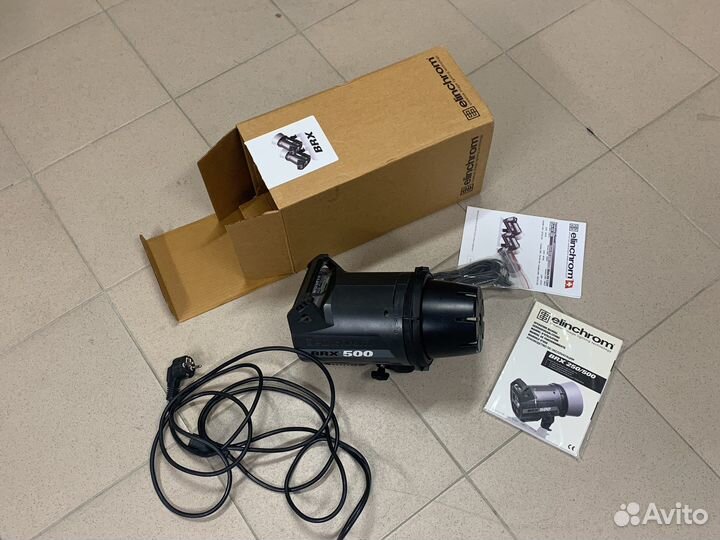 Студийная фотовспышка/моноблок Elinchrom BRX500