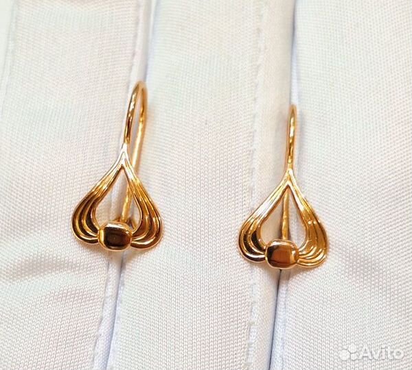 Золотые серьги