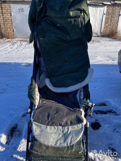 Два в одном санка коляска