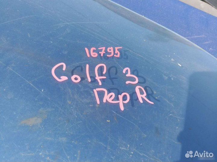 Стекло переднее правое Volkswagen Golf 3 хетчбек