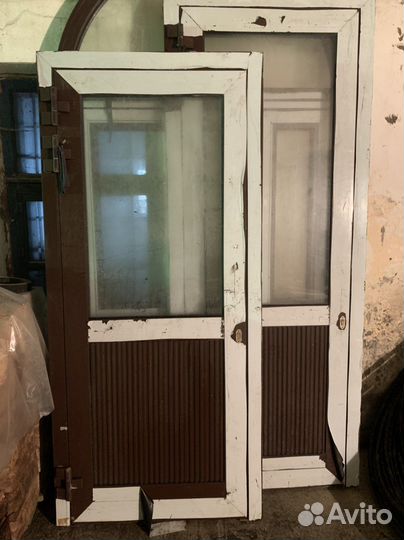 Дверь в сборе Алюминевая(доставка)