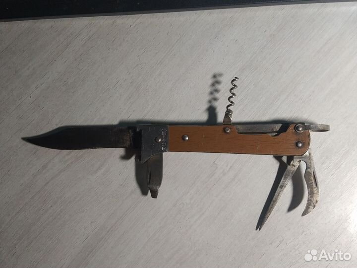 Нож складной охотничий