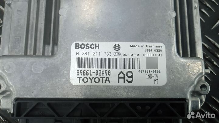 Блок управления двигателя 8966102A90 Toyota Coroll