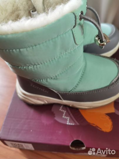 Ботинки зимние для девочки 23
