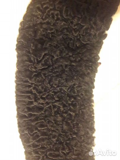 Воротник каракулевый