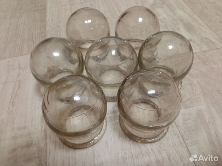 Медицинские банки стеклянные СССР