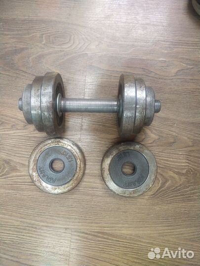 Гантели разборные 10 кг