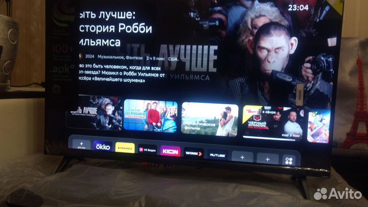 Телевизор Sber 32, модель 2024, разрешение Full HD