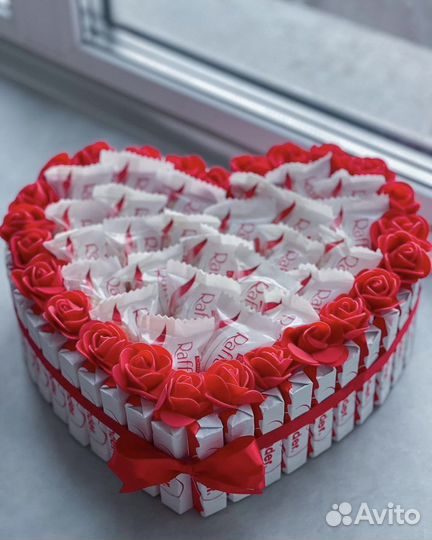 Сладкий съедобный набор букет Kinder + Rafaello