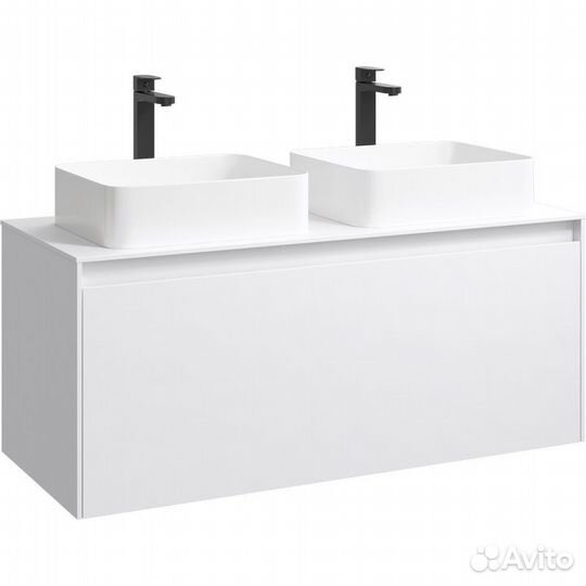 Тумба без раковины Aqwella 5 Stars mob0112w Белая