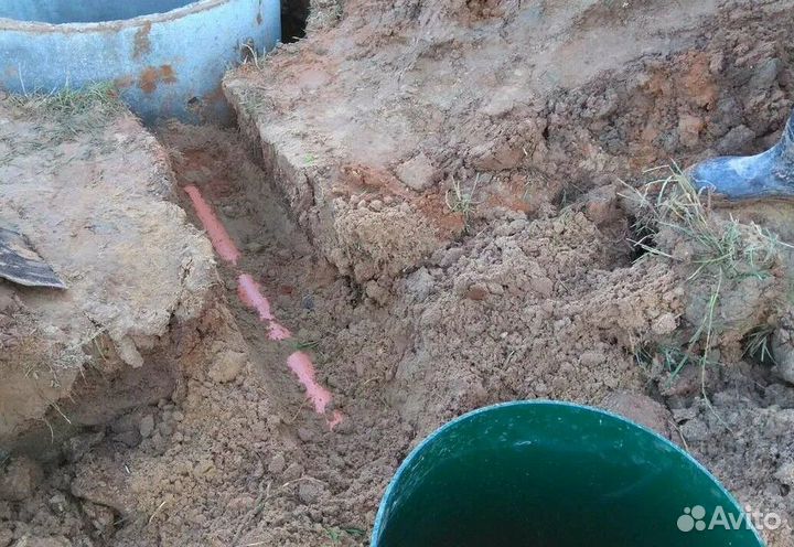 Установка септика под ключ