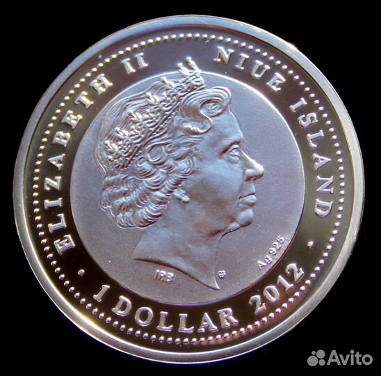 Ниуэ 1 доллар, 2012. Серебро