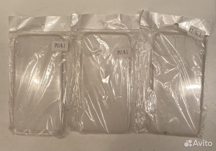 Прозрачный чехол на iPhone 11