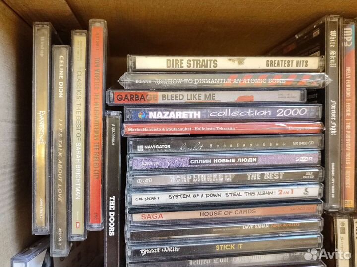 CD диски неофициальные российские прессы