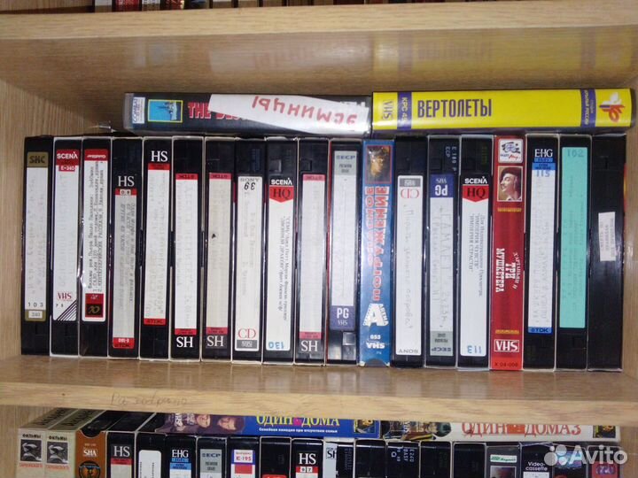 Видеокассеты vhs бу