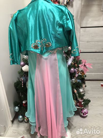 Платье для фигурного катания 140-146 аренда прокат