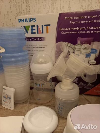 Молокоотсос avent электрический