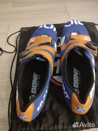Вело ботинки шоссейные bont riot термоформуемые