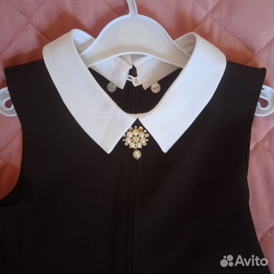 Школьный сарафан для девочки 134 бронь