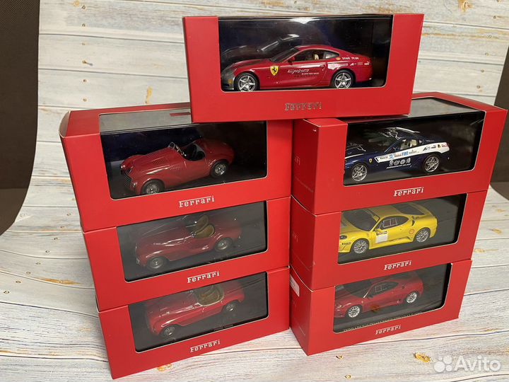 Ferrari Mercedes 1/43 mattel ixo и др