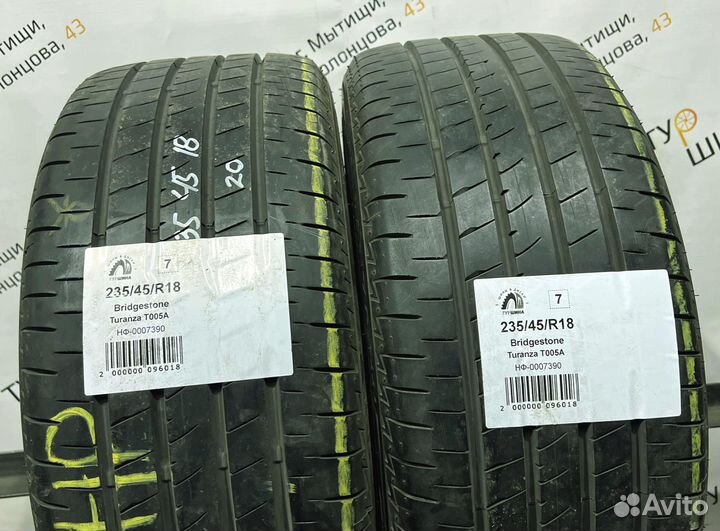 Bridgestone Turanza T005A 235/45 R18 94Y